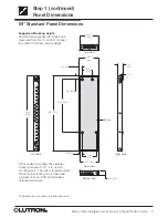 Предварительный просмотр 5 страницы Lutron Electronics Softswitch128 Installation Manual