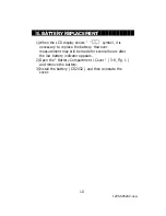 Предварительный просмотр 12 страницы Lutron Electronics SP-82AC Operation Manual