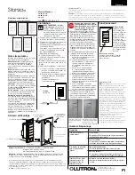Preview for 3 page of Lutron Electronics Stanza SZ-2B Installation Instructions
