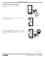 Preview for 5 page of Lutron Electronics Sunnata HRST-PRO-N Manual