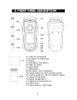 Предварительный просмотр 5 страницы Lutron Electronics TU-2016 Operation Manual