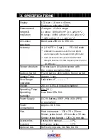 Предварительный просмотр 5 страницы Lutron Electronics UV-340A Operation Manual