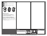 Предварительный просмотр 3 страницы Lutron Electronics YFSQ-F Quick Start Manual