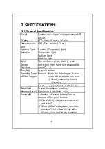 Предварительный просмотр 4 страницы Lutron Electronics YK-2005LX Manual