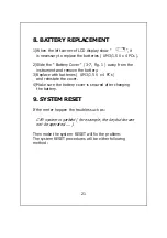 Предварительный просмотр 23 страницы Lutron Electronics YK-2005LX Manual