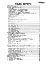 Preview for 2 page of Lutron Electronics YK-37UVSD Operation Manual