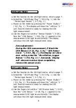 Preview for 10 page of Lutron Electronics YK-37UVSD Operation Manual