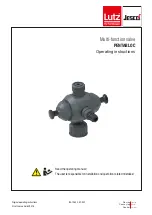 Предварительный просмотр 1 страницы Lutz-Jesco PENTABLOC Operating Instructions Manual