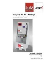 Lutz Easyzon D 100 Installation, Operation & Maintenance Instructions Manual предпросмотр