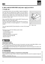 Предварительный просмотр 10 страницы Lutz NG10 Manual