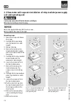 Предварительный просмотр 18 страницы Lutz NG10 Manual