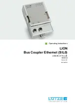 Preview for 1 page of Lütze 803012 Operating Instructions Manual