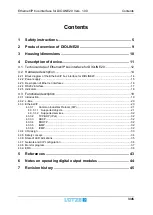 Предварительный просмотр 3 страницы Lütze DIOLINE20 Operating Instructions Manual