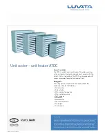 Preview for 1 page of Luvata ATDC User Manual