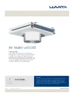 Luvata LVD User Manual preview