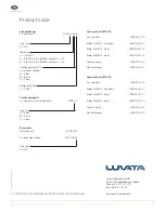 Preview for 8 page of Luvata LVD User Manual