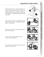 Предварительный просмотр 7 страницы Luvion Digital Audio Baby Monitor User Manual