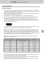 Preview for 11 page of Luvion ECO FAST DELUXE Instruction Manual