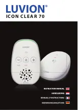 Luvion ICON CLEAR 70 Instruction Manual предпросмотр