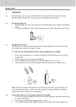 Предварительный просмотр 8 страницы Luvion ICON LONG RANGE Instruction Manual