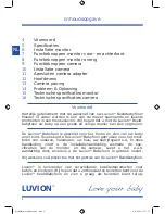 Preview for 4 page of Luvion Platinum Instruction Manual