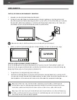 Предварительный просмотр 48 страницы Luvion prestige touch 2 Instruction Manual