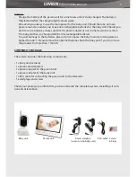 Предварительный просмотр 3 страницы Luvion PRESTIGE TOUCH Instruction Manual