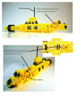 Предварительный просмотр 13 страницы Lux Blox Sea Adventure Yellow Submarine Instructions Manual