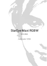 LUX LUMEN StarEye Maxi RGBW Manual предпросмотр