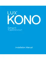 Предварительный просмотр 1 страницы Lux Products KONO Installation Manual