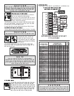 Preview for 2 page of Lux Products LUXPRO PSDH121B-010 Installation And Operating Instructions