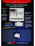 Preview for 1 page of Lux Products LuxPro PSP511 Quick Manual