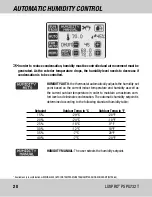 Preview for 20 page of Lux Products LUXPRO PSPU732T Instruction Manual