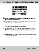 Preview for 34 page of Lux Products LUXPRO PSPU732T Instruction Manual