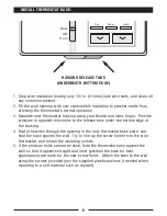 Preview for 6 page of Lux Products P111 Installation And Operation Instructions Manual