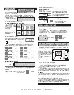 Preview for 3 page of Lux Products PSP211 Series Installation And Operating Instructions