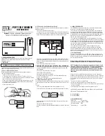 Предварительный просмотр 1 страницы Lux Products PSP711RF Instructions