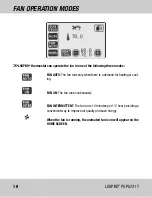 Preview for 18 page of Lux Products PSPU721T Instruction Manual