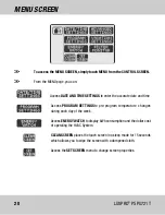 Preview for 20 page of Lux Products PSPU721T Instruction Manual