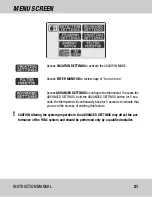 Preview for 21 page of Lux Products PSPU721T Instruction Manual