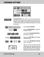 Preview for 23 page of Lux Products PSPU721T Instruction Manual