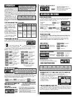 Preview for 3 page of Lux Products SMART TEMP TX1500 Installation And Operating Instructions