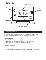 Preview for 3 page of Lux Products SMART TEMP TX1500Ua Installation And Operating Instructions Manual