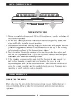 Preview for 6 page of Lux Products SMART TEMP TX1500Ua Installation And Operating Instructions Manual