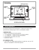 Preview for 3 page of Lux Products SMART TEMP TX500Ua Installation And Operating Instructions Manual