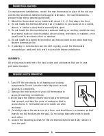 Preview for 5 page of Lux Products SMART TEMP TX500Ua Installation And Operating Instructions Manual