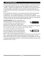 Preview for 28 page of Lux Products SMART TEMP TX500Ua Installation And Operating Instructions Manual