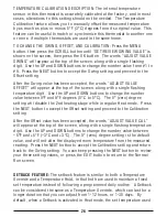 Preview for 26 page of Lux Products SMART TEMP TX9600TS Installation And Operating Instructions Manual