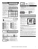 Preview for 3 page of Lux Products TX250 SERIES Installation And Operating Instructions