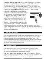 Preview for 18 page of Lux Products TX500U Installation And Operating Instructions Manual